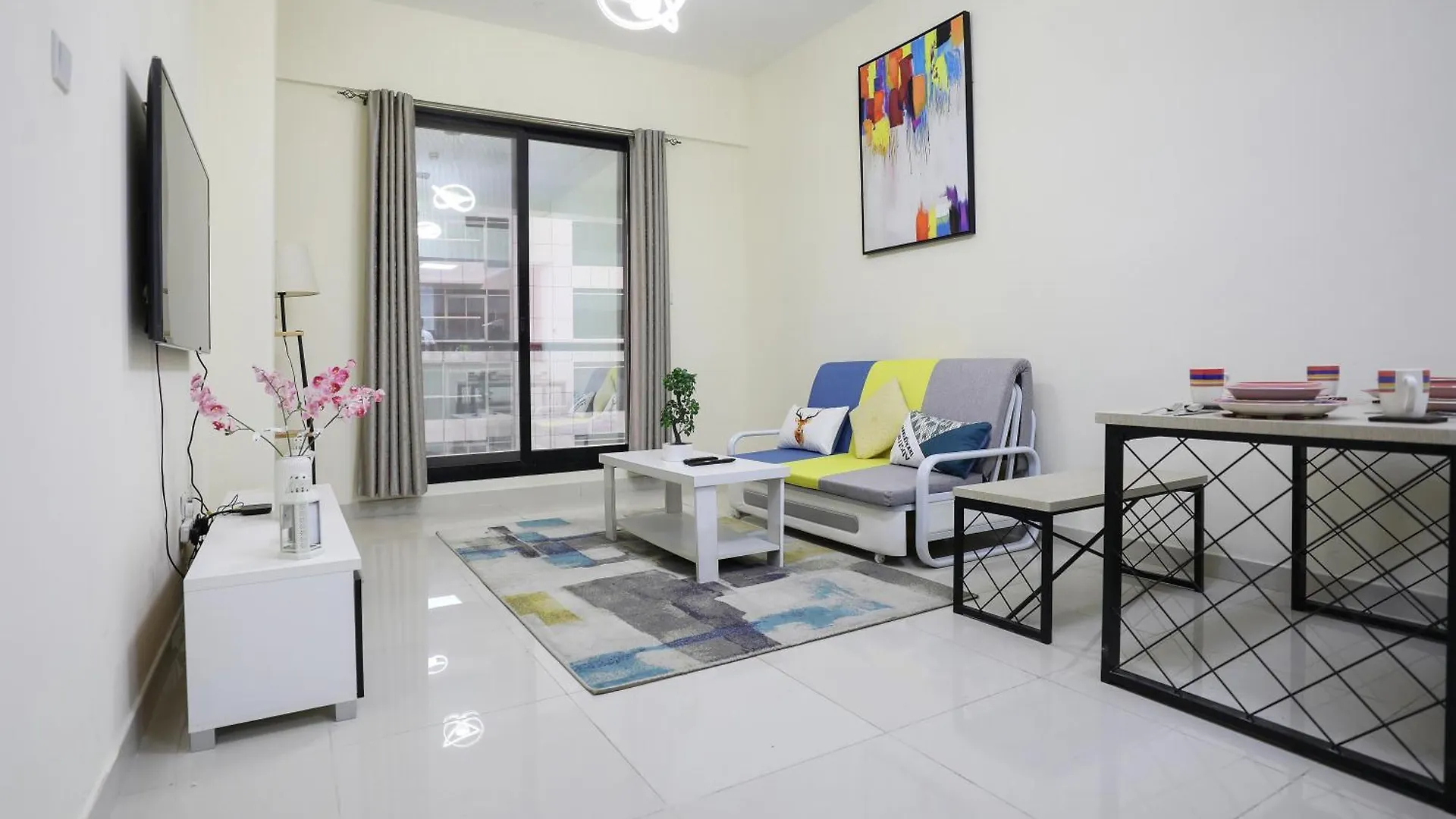 Сasa de vacaciones Luxury 1Bed Marina View Jbr Beach Pool Parking Dubái