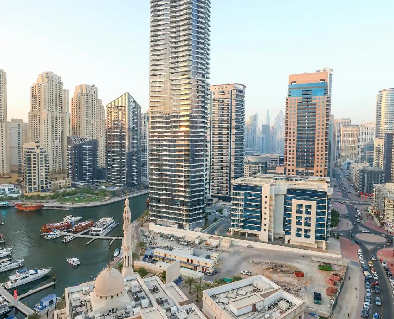 Сasa de vacaciones Luxury 1Bed Marina View Jbr Beach Pool Parking Dubái Emiratos Árabes Unidos